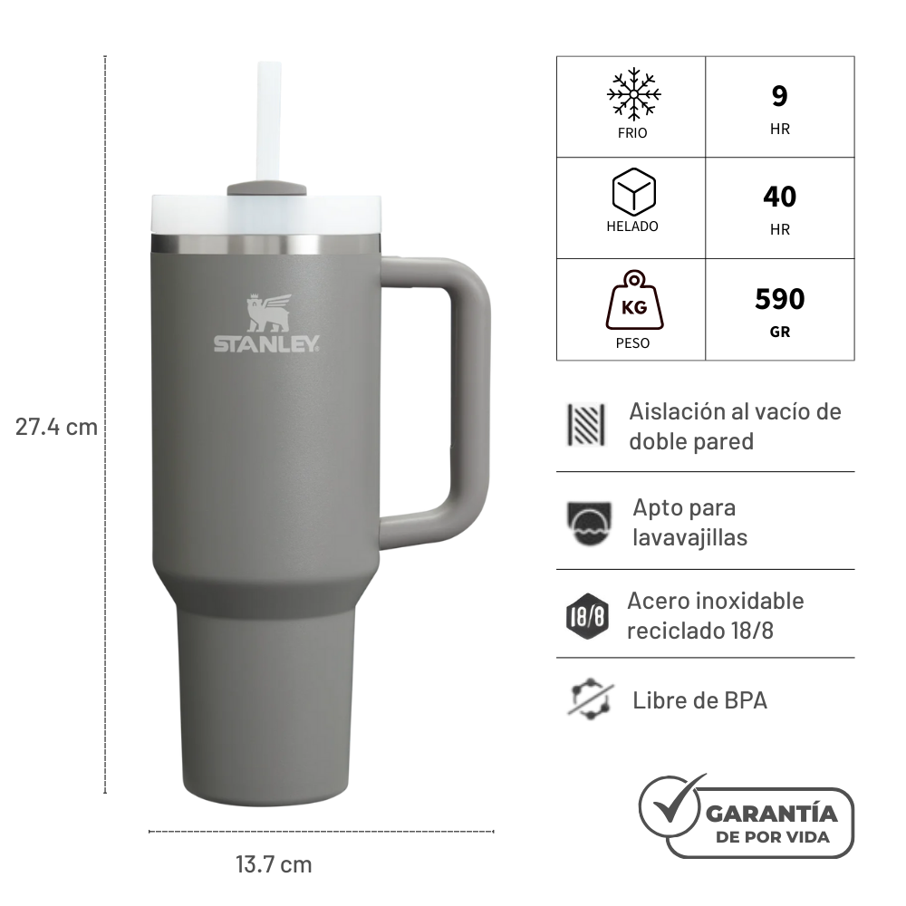 QUENCHER 887 ML ASH