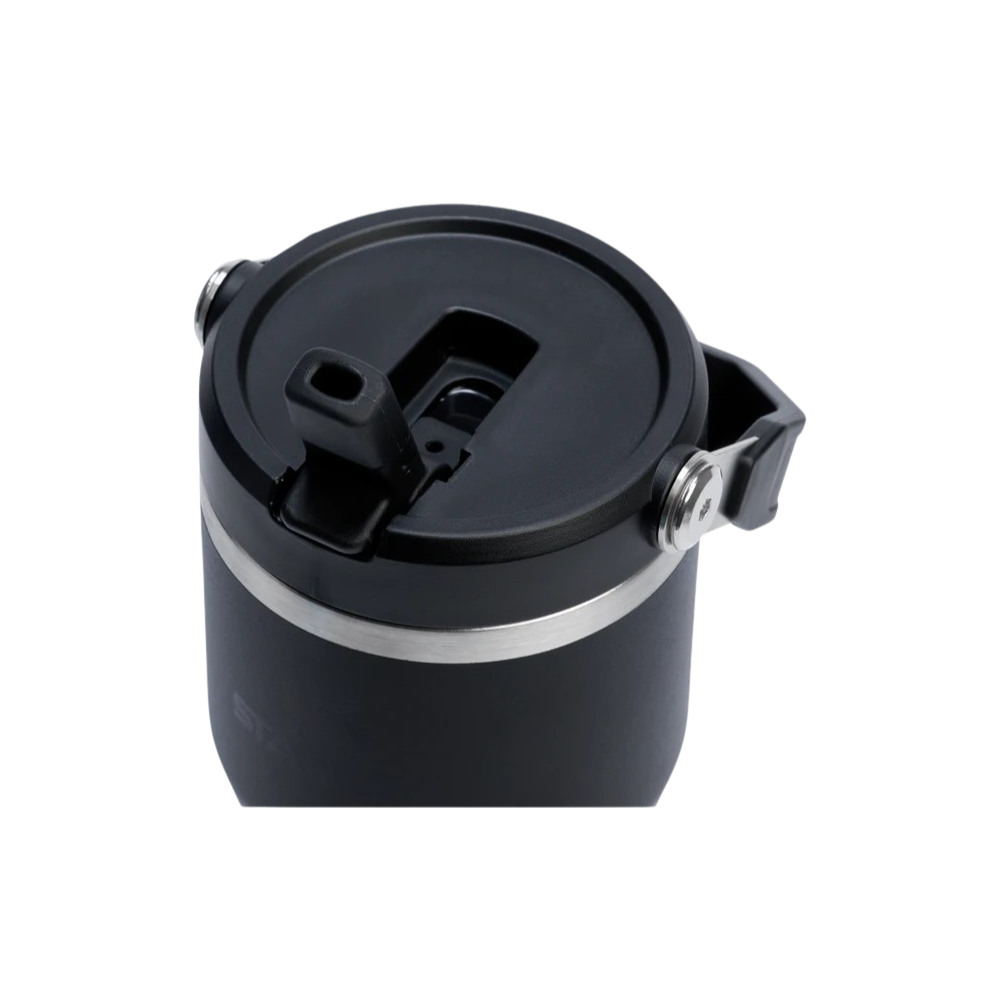 FLIP STRAW TUMBLER 591 ML BLACK